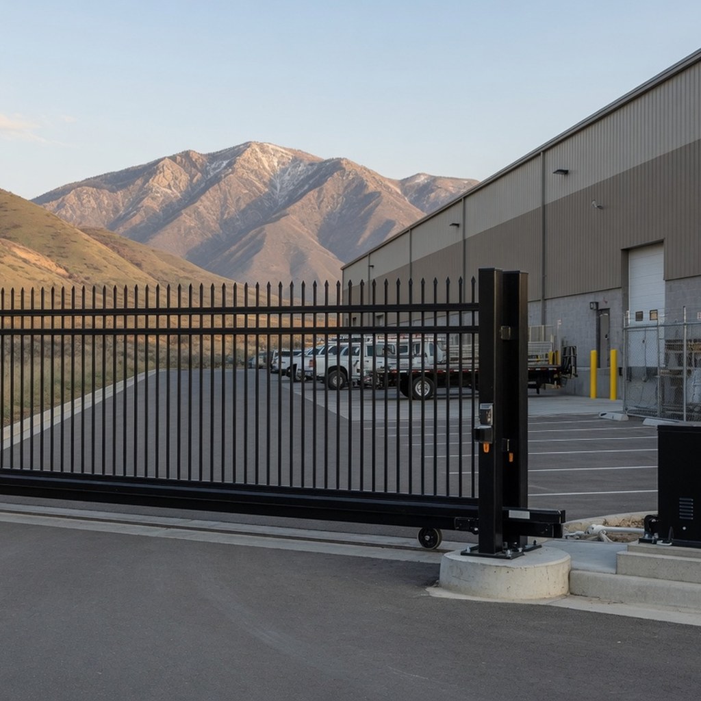 Salt Lake commercial gate setting